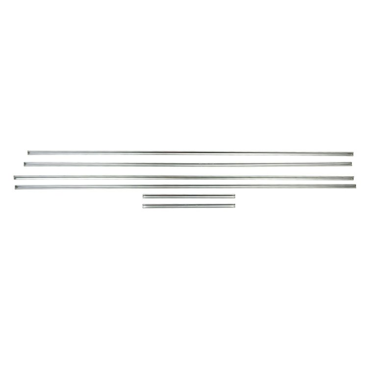 M146 Front & Rear Door Panel Moulding Kit for 1968 Pontiac Firebird Convertible