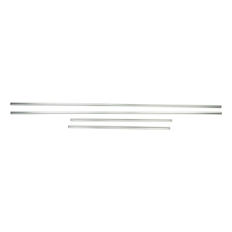 M147 Front & Rear Door Panel Moulding Kit for 1969 Pontiac Firebird Hardtop