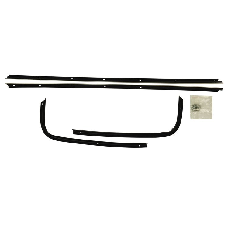 Original Outer Windowfelt Weather Strip Kit 1964-72 Chevelle 2-Door Hardtop