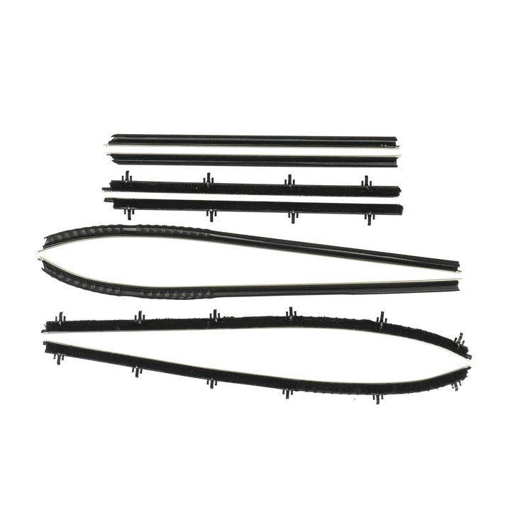 O206-4 Window Felt Kit for 1970-1972 Chevrolet Chevelle, 2 Door Sedan