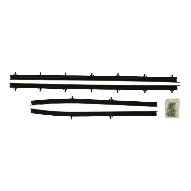 Original Outer Windowfelt Weather Strip Kit 1966-72 Chevy II/Nova 2-Door Sedan