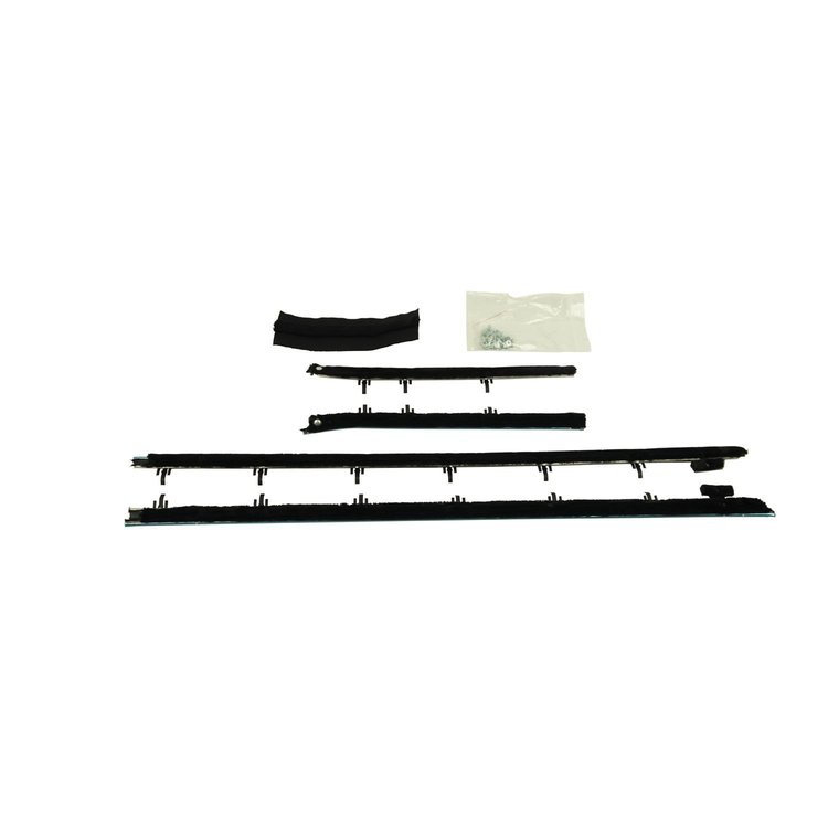 O234-10 4-Piece Window Felt Kit for 1967 GM F-Body 2 Door Hardtop