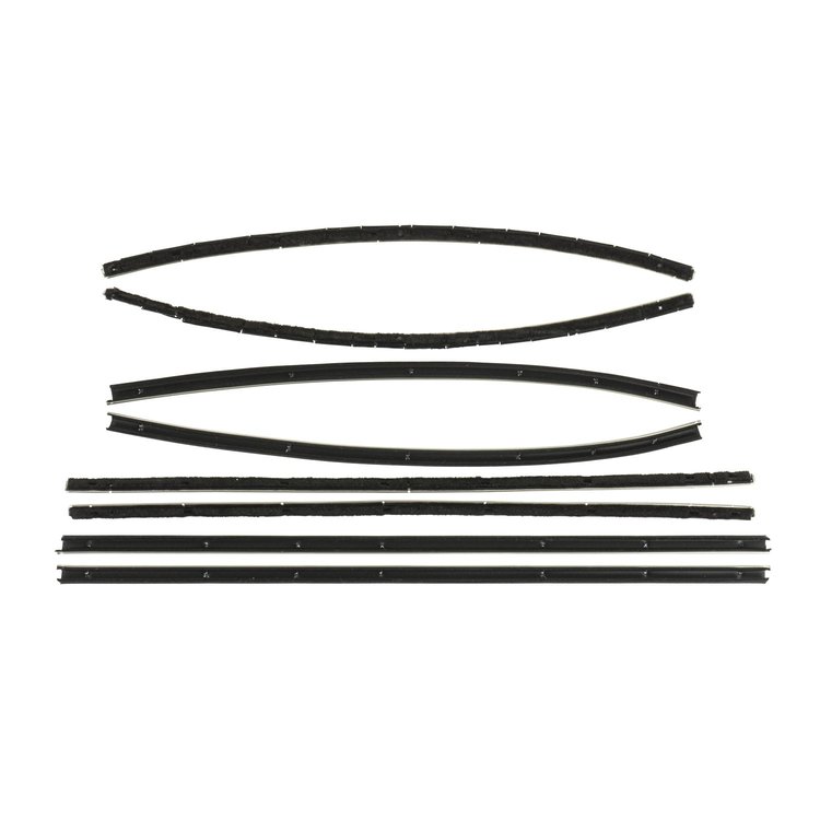 O247-3 Window Felt Kit W/Special Moulding for 1968 Buick Skylark 2 Door Sedan