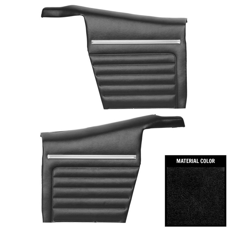 Standard Rear Door Panel Pad 1968 Camaro Convertible