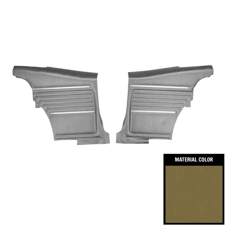 Standard Rear Door Panel Pad 1968 Camaro Coupe