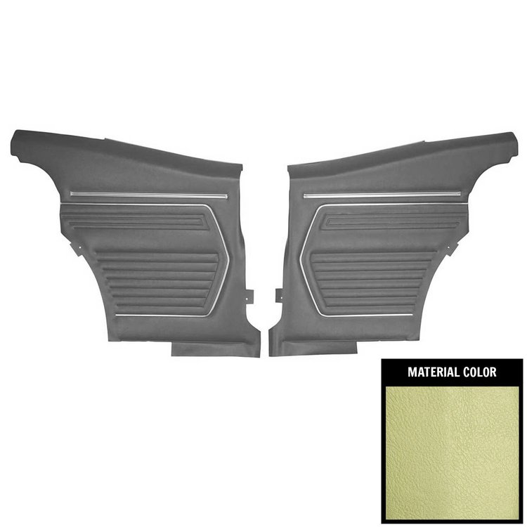 Standard Rear Door Panel Pad 1969 Camaro Coupe