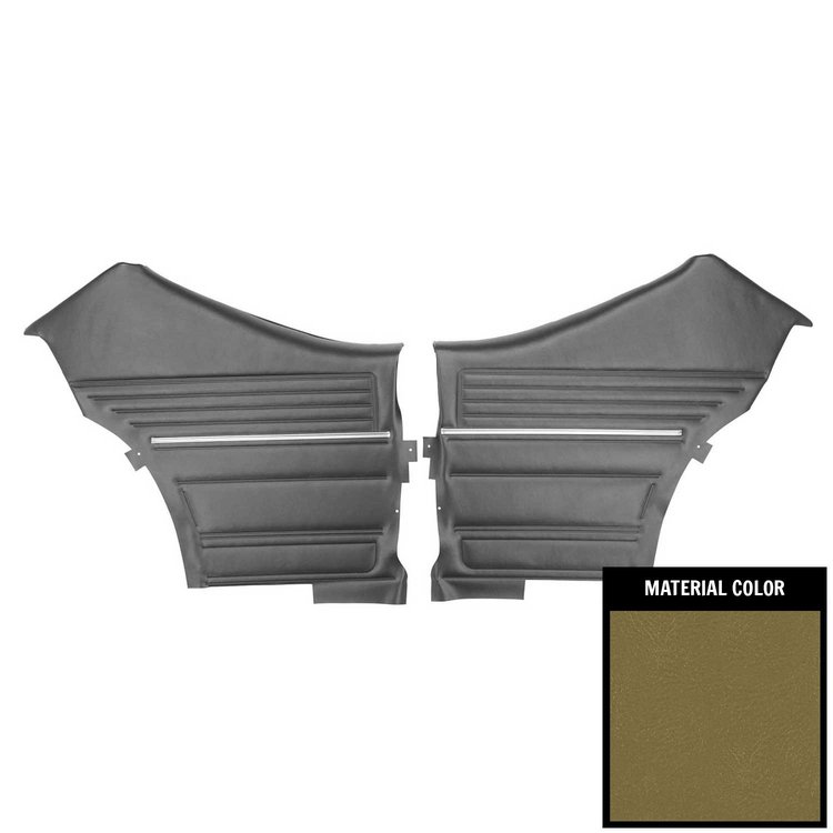 Standard Rear Door Panel Pad 1968 Chevelle Coupe