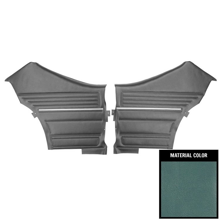 Standard Rear Door Panel Pad 1968 Chevelle Coupe