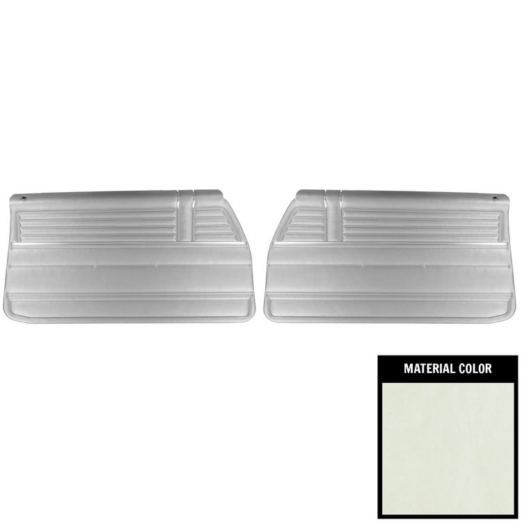 PDEO312 Pre-Assembled Gold Edition, Front Door Panels for 1968 Chevrolet El Camino Pearl