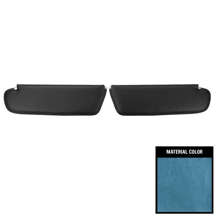 SVKC2723C Visor for 1972-73 Dodge Challenger Coach Bright Blue
