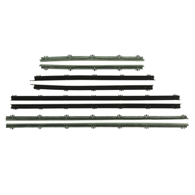 WW142 Window Felts for 1963-1966 Plymouth Valiant 2 Door Sedan