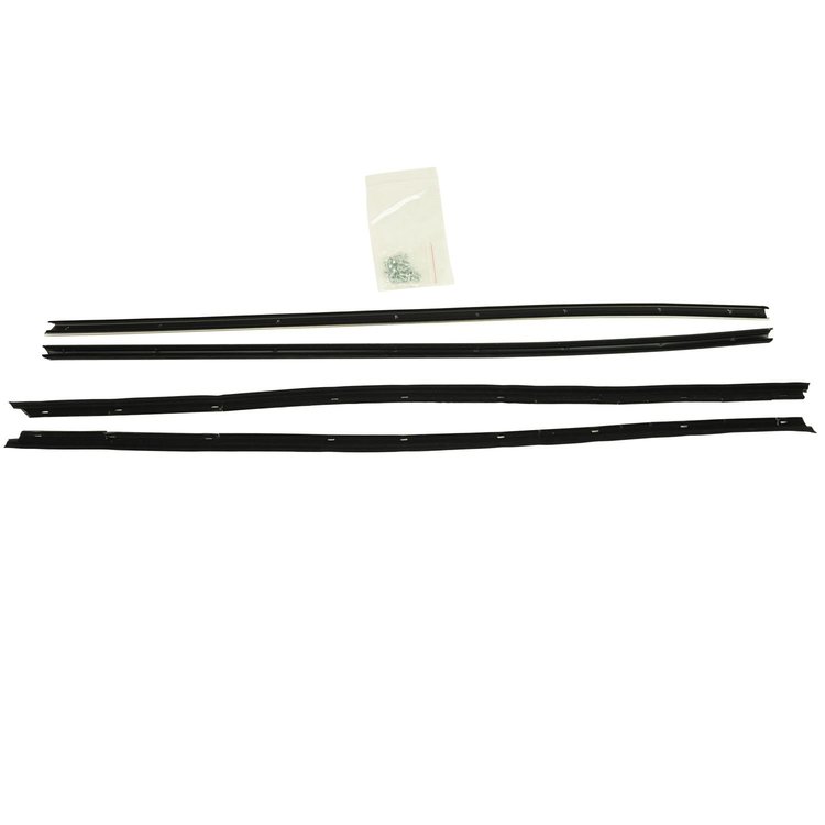 WW166 Window Felts for 1973-1974 Plymouth Dodge W/Plastic