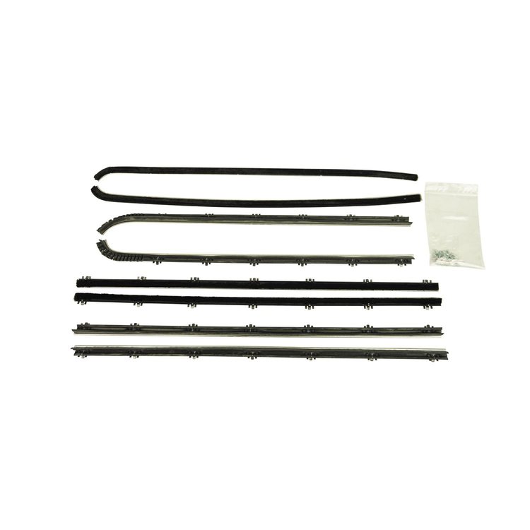 WW195 Window Felts for 1968-1970 Plymouth B-Body 2 Door Hardtop