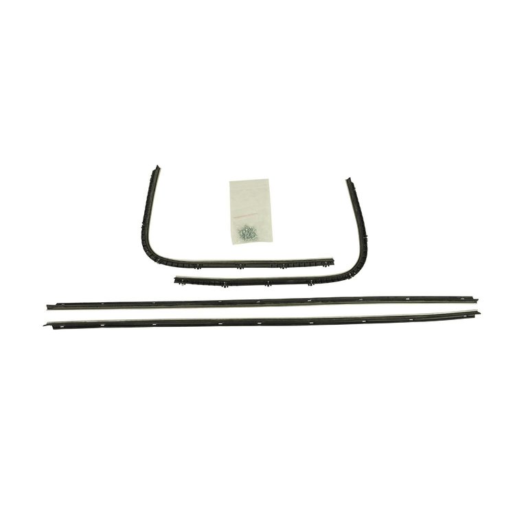 WW260 Outer Window Felts for 1971-1972 Plymouth B-Body 2 Door Hardtop