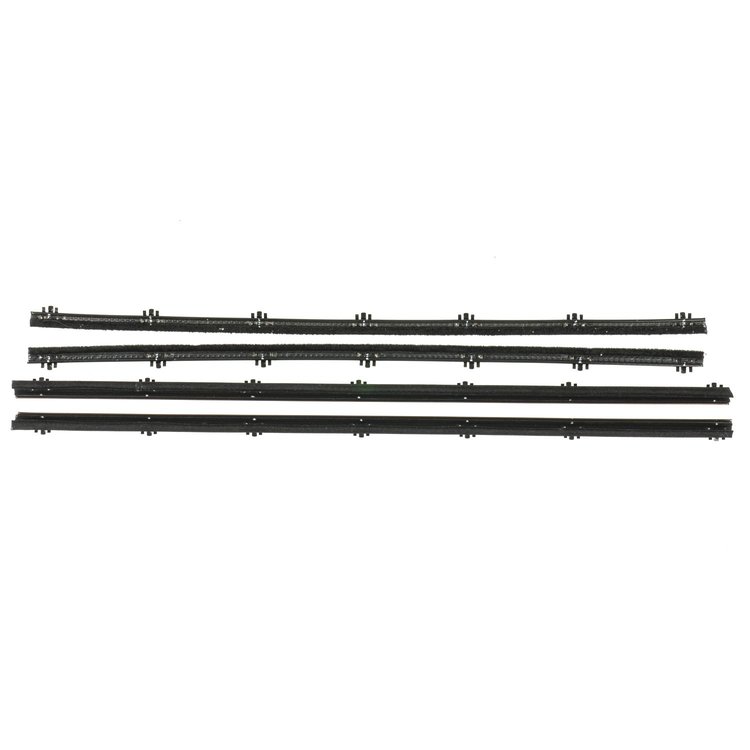 WX105 Outer Window Felts for 1968-1970 Plymouth B-Body 2 Door Hardtop