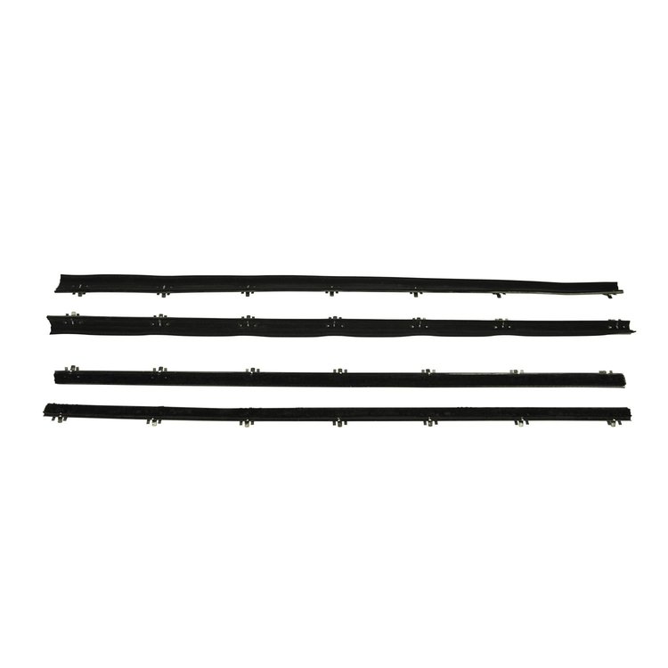 WX105C Outer Window Felts for 1968-1970 Plymouth B-Body 2 Door Hardtop