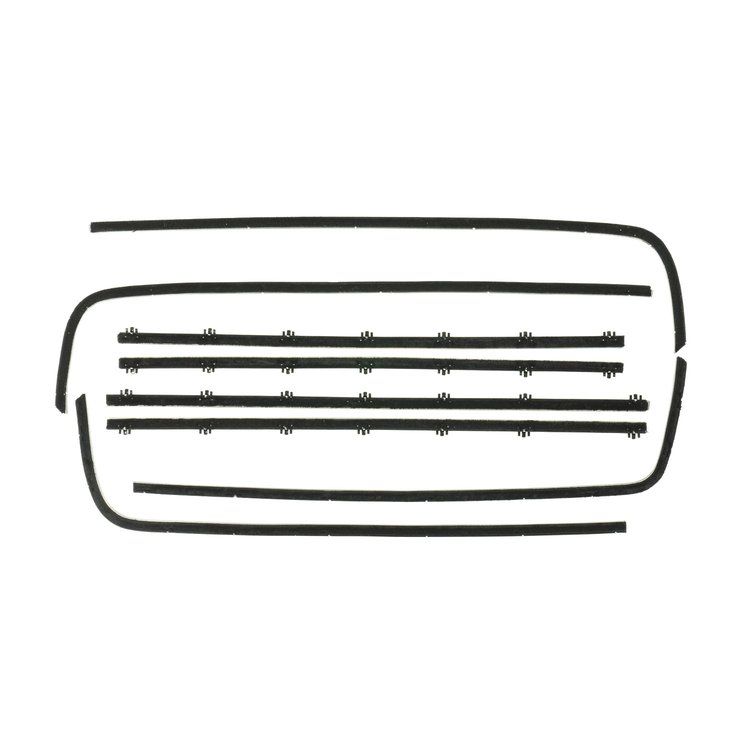 WX107 Outer Window Felts for 1966-1967 Dodge Charger