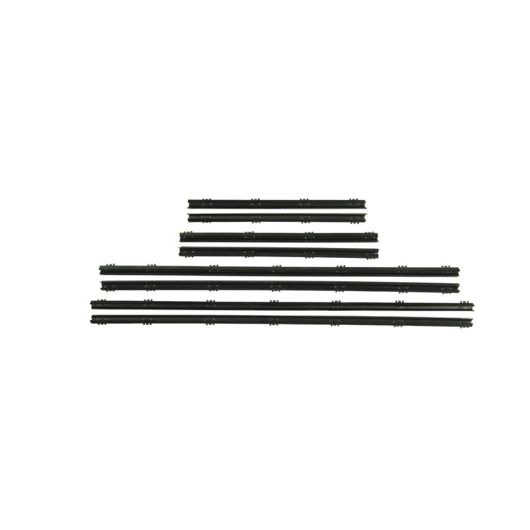 WX111 Outer Window Felts for 1967-1969 Dodge Dart 2 Door Convertible