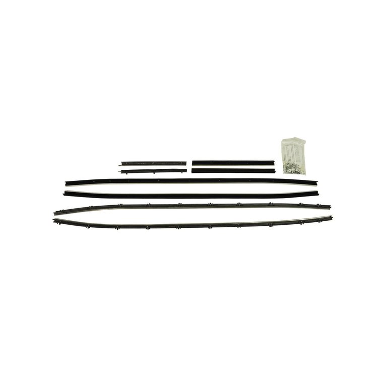 WX197 Outer Window Felts for 1970 Challenger Hardtop/Coupe