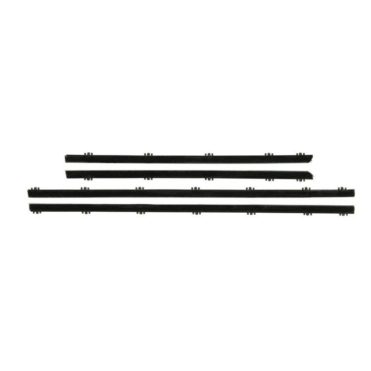 WX244 Outer Window Felts for 1963-1966 Plymouth Valiant 2 Door Sedan