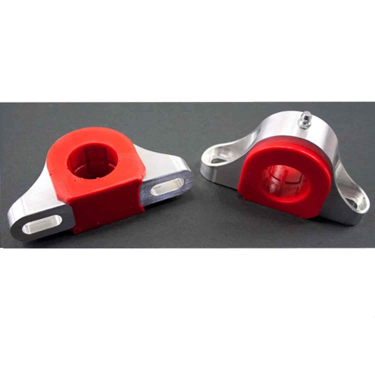 Heavy Duty Billet Aluminum Front Sway Bar Mounts for 2005-2014 Mustang