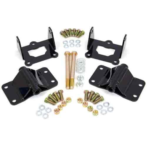 Solid Motor Mount Kit 1974-92 GM F-Body