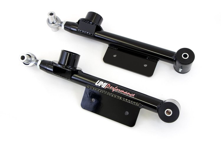 1015-B Heavy duty adjustable control arms; Black