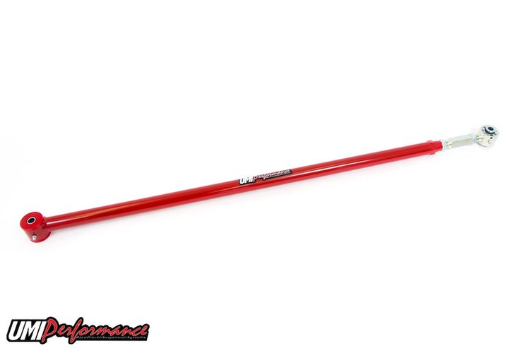 Adjustable panhard bar is a must for rear end centering after vehicle lowering as well as clearance