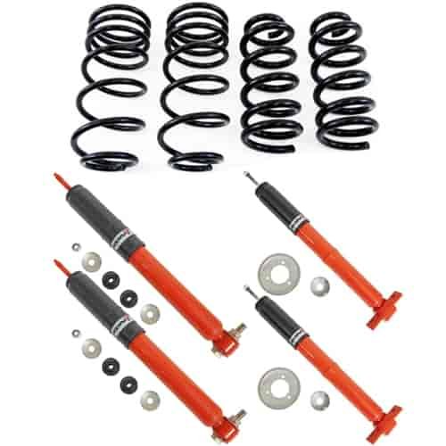 Lowering Springs and Sport Shocks Kit 1993-2002 GM F-Body Vehicles