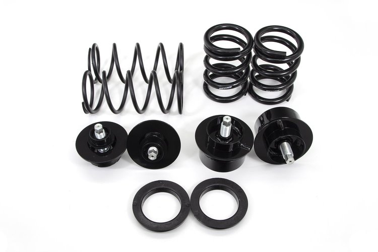 206575-1-B 1982-1992 GM F-Body Front and Rear Weight Jack Kit, Street; Black