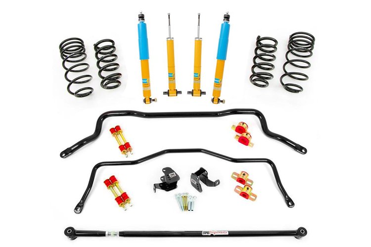 207405-B 1993-2002 Camaro/Firebird Koni Shock/Spring/Sway Relocation Kit; Black