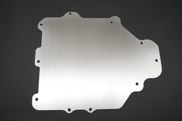 2114 1993-2002 GM F-Body HVAC Delete Panel, Aluminum