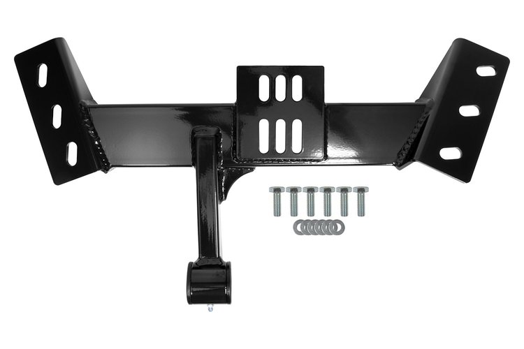 2214AS-B 1982-1992 GM F-Body Tunnel Mounted Torque Arm Mount Fits TH350 & T5; Black