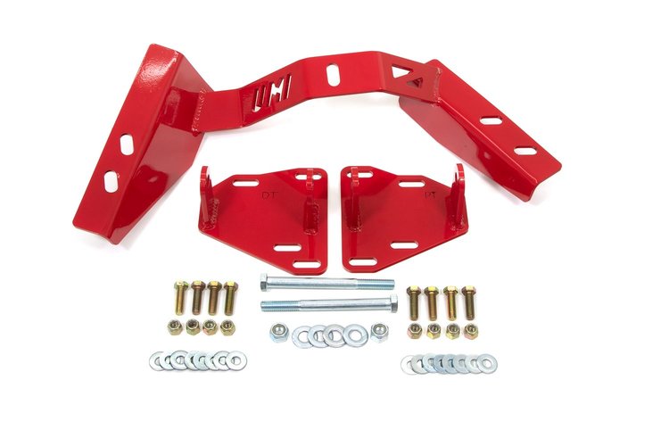 223910-R 1982-1992 GM F-Body LS/T56 Swap Kit; Red