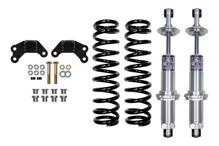 2258-1S Chevrolet Camaro Rear Suspension Kit, Viking Shocks, Street; Black