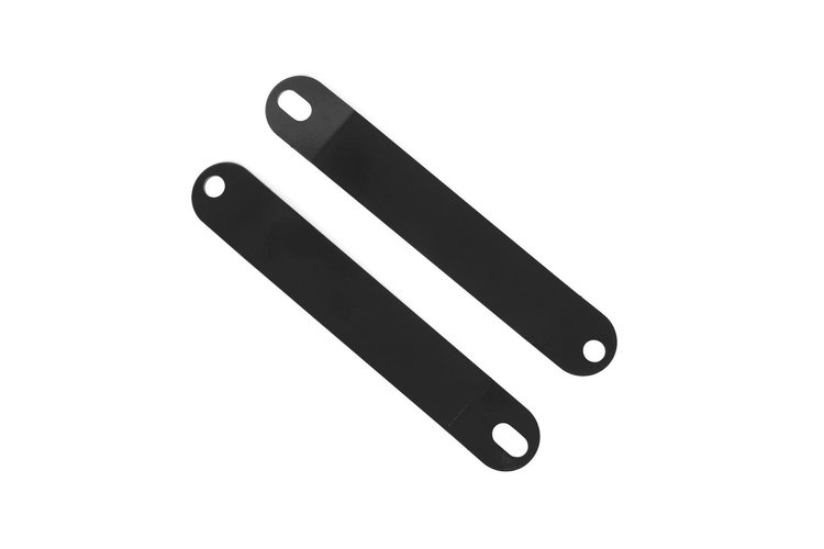 2401V-B 1982-1992 Upper Coilover Brace for UMI K-member; Black