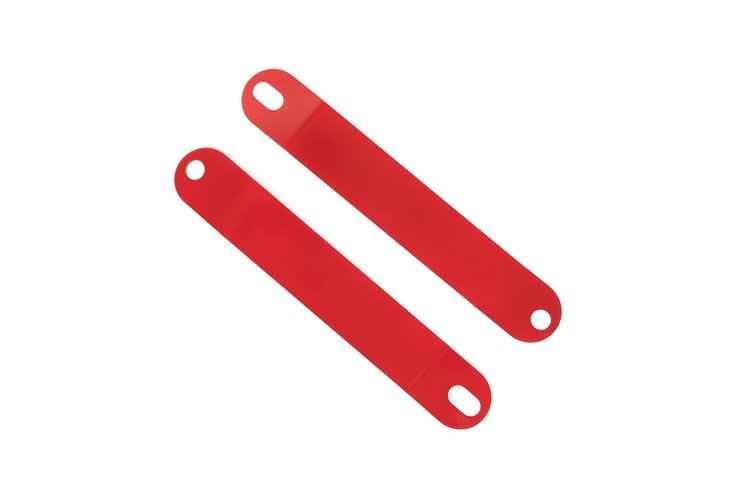 2401V-R 1982-1992 Upper Coilover Brace for UMI K-member; Red