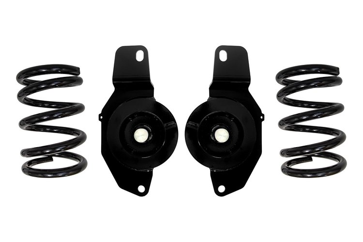 2411-3-B 1982-1992 GM F-Body Upper Spring Mount Weight Jacks 1050 lb/in; Black