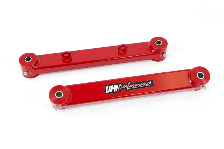 The rear toe rods control the camber alignment of the rear end preventing the tire from moving inwar