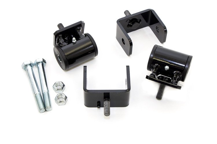 2600-B V Engine Mount Polyurethane 04-07 Cadillac CTS; Black