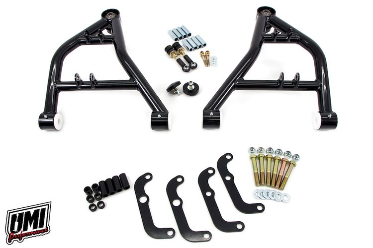 2655-B 1970-1981 GM F-Body Lower A- Arms, Race Version; Black