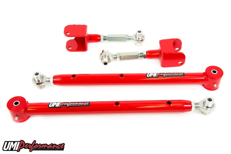Adjustable Rear Lower & Upper Control Arm Kit 1978-88 GM G-Body