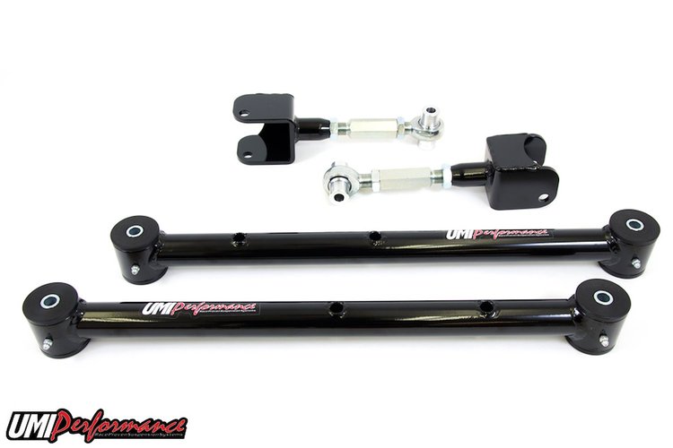 Rear Tubular Lower & Adjustable Upper Control Arm Kit 1978-88 GM G-Body