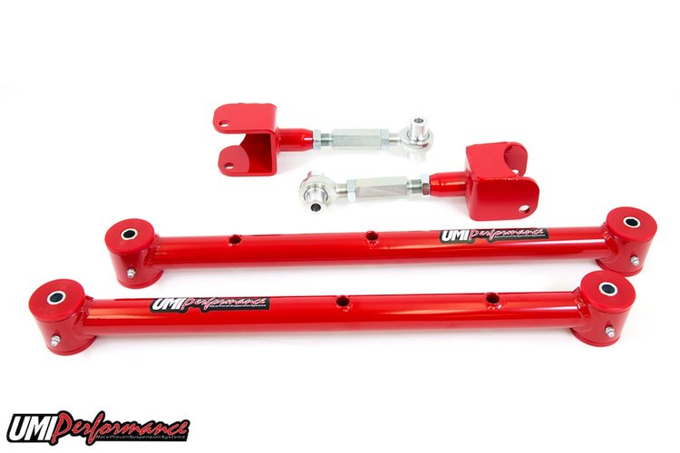 Rear Tubular Lower & Adjustable Upper Control Arm Kit 1978-88 GM G-Body