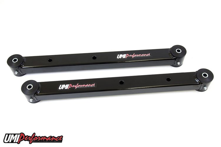 3024-B 1978-1988 GM G-Body Rear Lower Control Arms, Boxed; Black