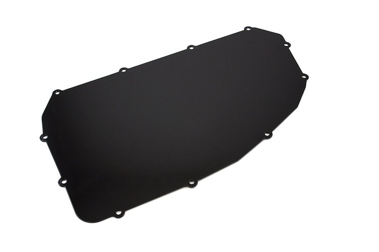 3030-B A/C Heater Box Delete Panel for 1978-1988 GM G-Body [Black]