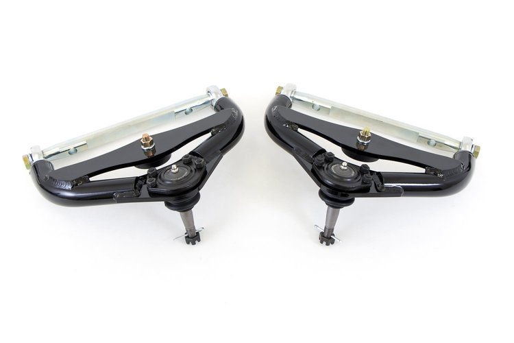3056-2-B 1978-1988 G-Body, S10 Tubular Front Upper A-Arms, Adjustable; Black