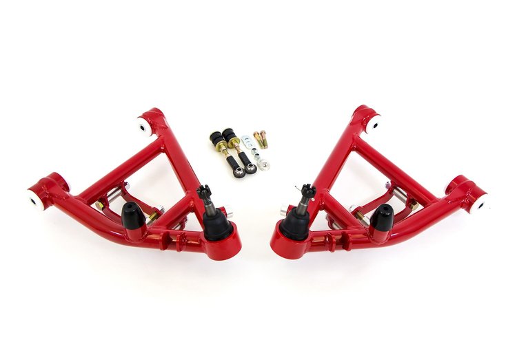 3057-1-R 1978-1988 GM G-Body, 1982-2003 S10/S15 Front Lower A-arms, C/O Only; Red