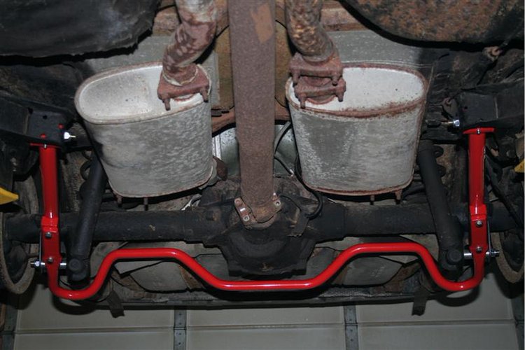 3612-B Extended Length Lower Control Arms Polyurethane 78-96 GM B-Body; Black