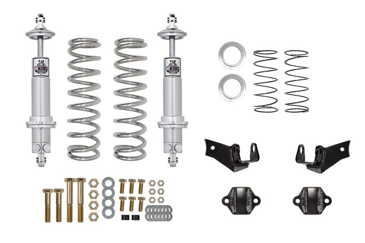 3623-1 1978-1996 GM B-Body Rear Coil-Over Conversion Kit 200lbs; Black